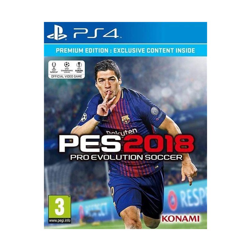 PES 2018 PRO EVOLUTION SOCCER 18 PER PS4 USATO