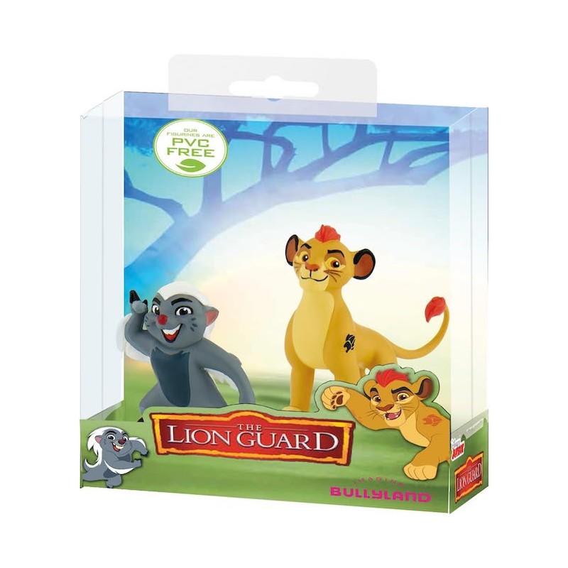 SET DI 2 FIGURE IL RE LEONE BULLYLAND DISNEY