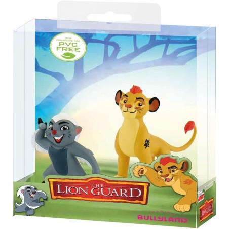 SET DI 2 FIGURE IL RE LEONE BULLYLAND DISNEY