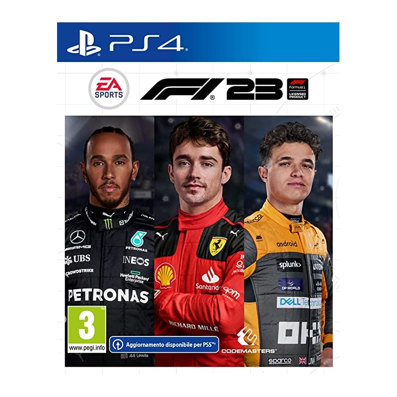 F1 23 FORMULA UNO 2023 PER PS4 NUOVO