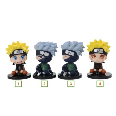 NARUTO O KAKASHI FIGURE DA 7 CM - 1 PERSONAGGIO A SCELTA