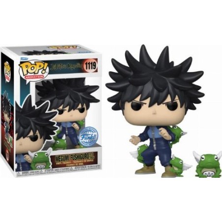 MEGUMI FUSHIGURO WITH TOADS DI JUJUTSU KAISEN FUNKO POP 1119 SPECIAL EDITION