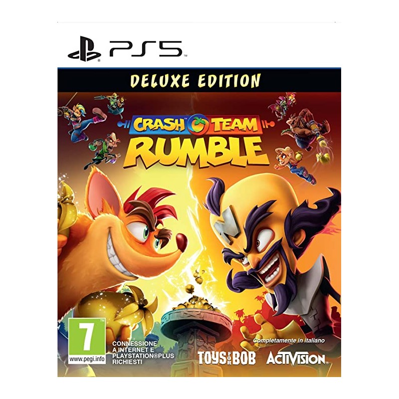 CRASH TEAM RUMBLE DELUXE EDITION PER PS5 NUOVO