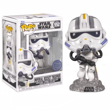 IMPERIAL ROCKET TROOPER DI STAR WARS FUNKO POP 552 SPECIAL EDITION