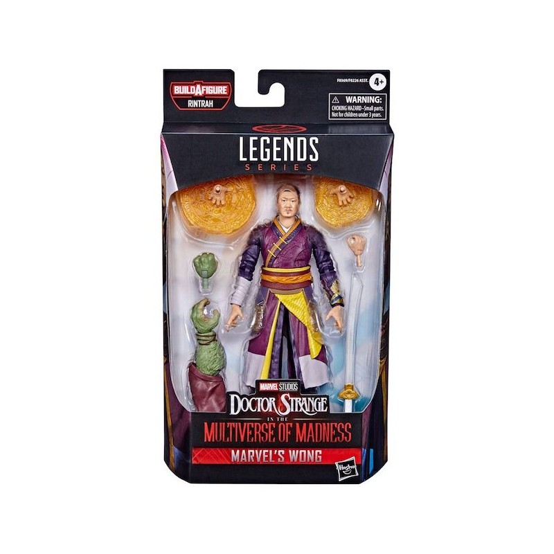 DOCTOR STRANGE IN THE MULTIVERSE OF MADNESS MARVEL LEGENDS SERIES ACTION FIGURE 2022 MARVEL'S WONG DA 15 CM