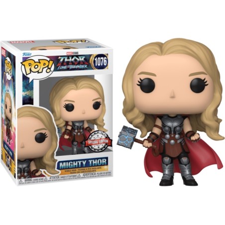 MIGHTY THOR MARVEL STUDIOS FUNKO POP 1076 SPECIAL EDITION