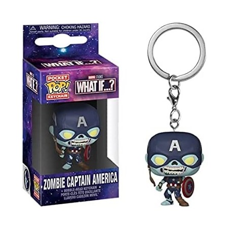 ZOMBIE CAPTAIN AMERICA WHAT IF? FUNKO POP POCKET MARVEL