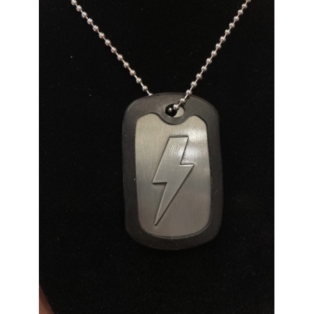 COLLANA TARGHETTA AC/DC FLASH