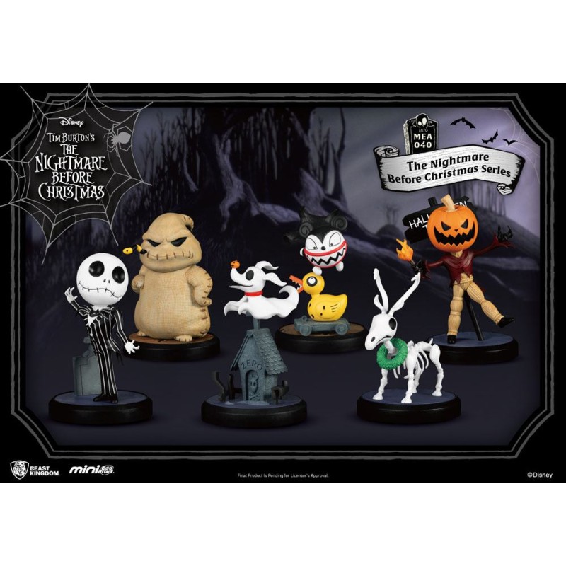 THE NIGHTMARE BEFORE CHRISTMAS MINI EGG ATTACK FIGURE - N.1 PERSONAGGIO A SCELTA