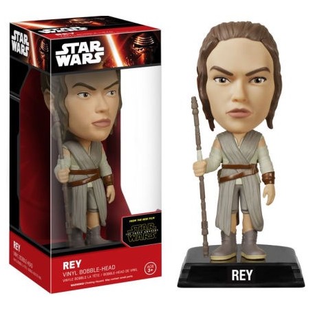 REY BOBBLE-HEAD DA 15 CM DI STAR WARS