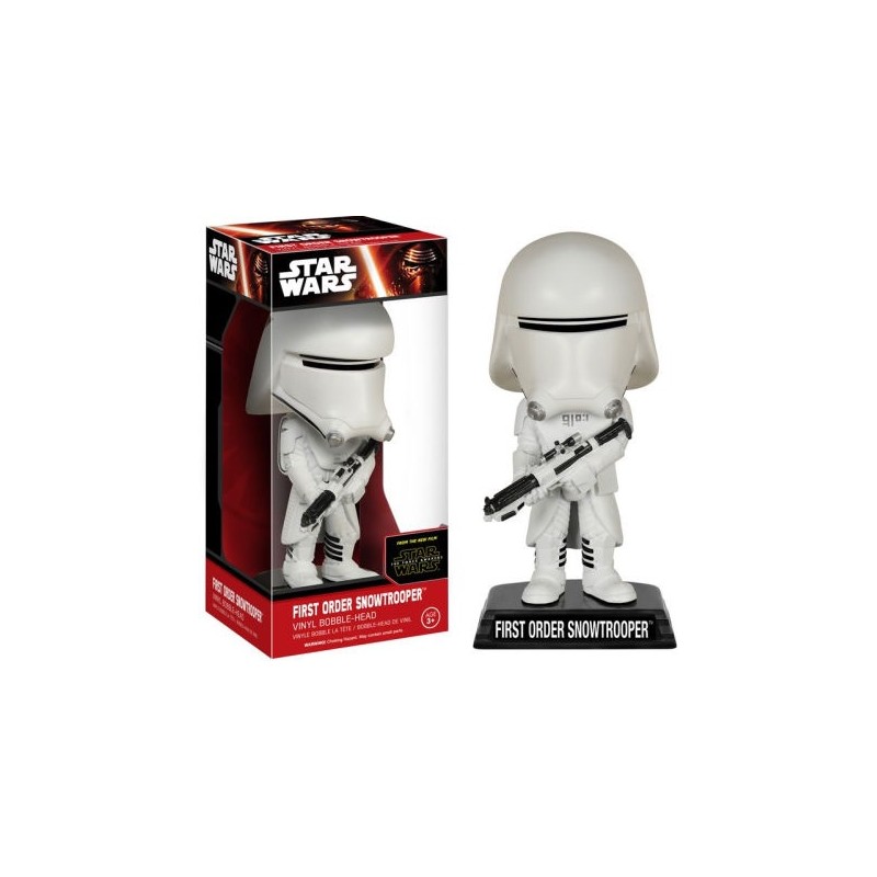 STAR WARS BOBBLE HEAD DA 15 CM DI STAR WARS FIRST ORDER SNOWTROOPER