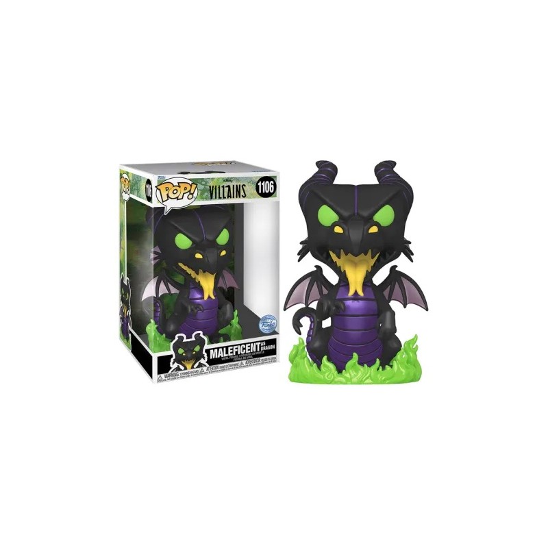 MALEFICENT AS DRAGON FUNKO POP GLOWS IN THE DARK SPECIAL EDITION 1106