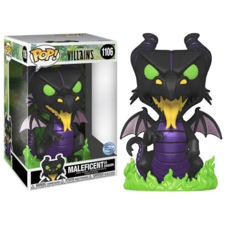 MALEFICENT AS DRAGON FUNKO POP GLOWS IN THE DARK SPECIAL EDITION 1106