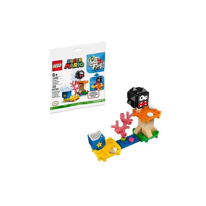 LEGO 30389 SUPER MARIO FUZZY & MUSHROOM PLATFORM