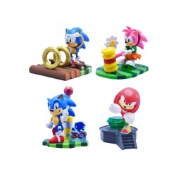 SONIC THE HEDGEHOG CRAFTABLES MINI - FIGURES 8 CM DISPLAY 1 PERSONAGGIO CASUALE