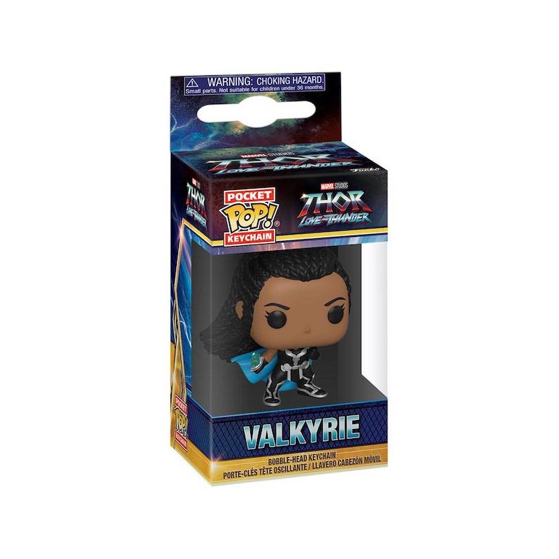 THOR: LOVE & THUNDER POCKET POP! VINYL KEYCHAINS 4 CM VALKYRIE