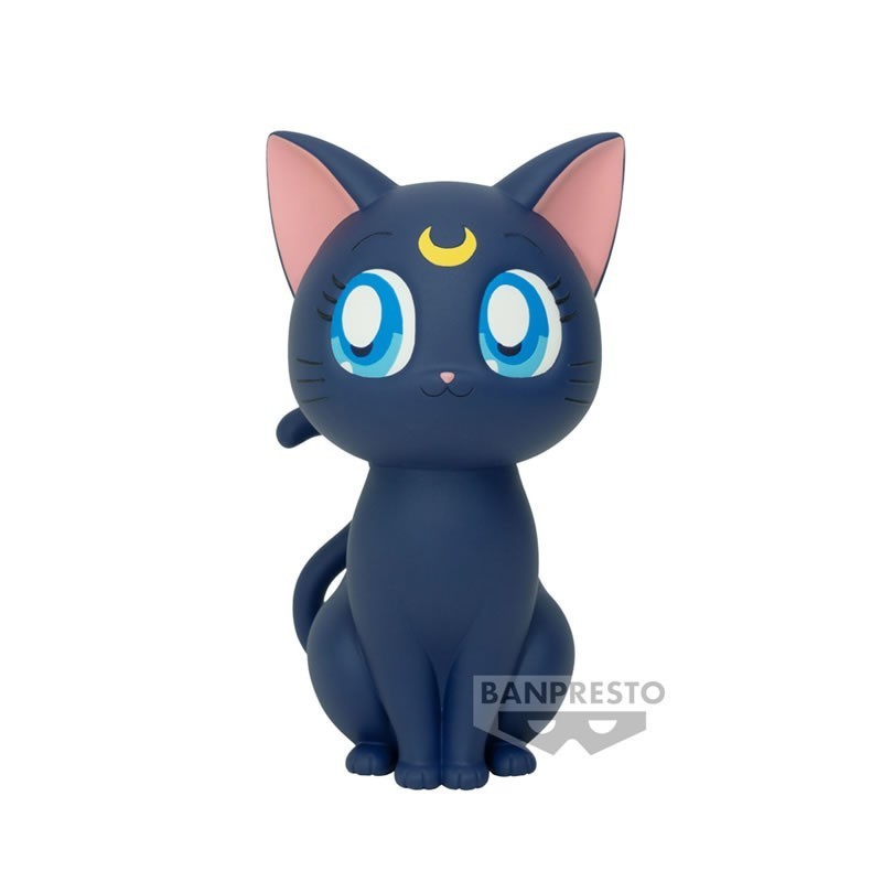 PRETTY GUARDIAN SAILOR MOON COSMOS THE MOVIE - BANPRESTO SOFVIMATES - LUNA DA 15 CM