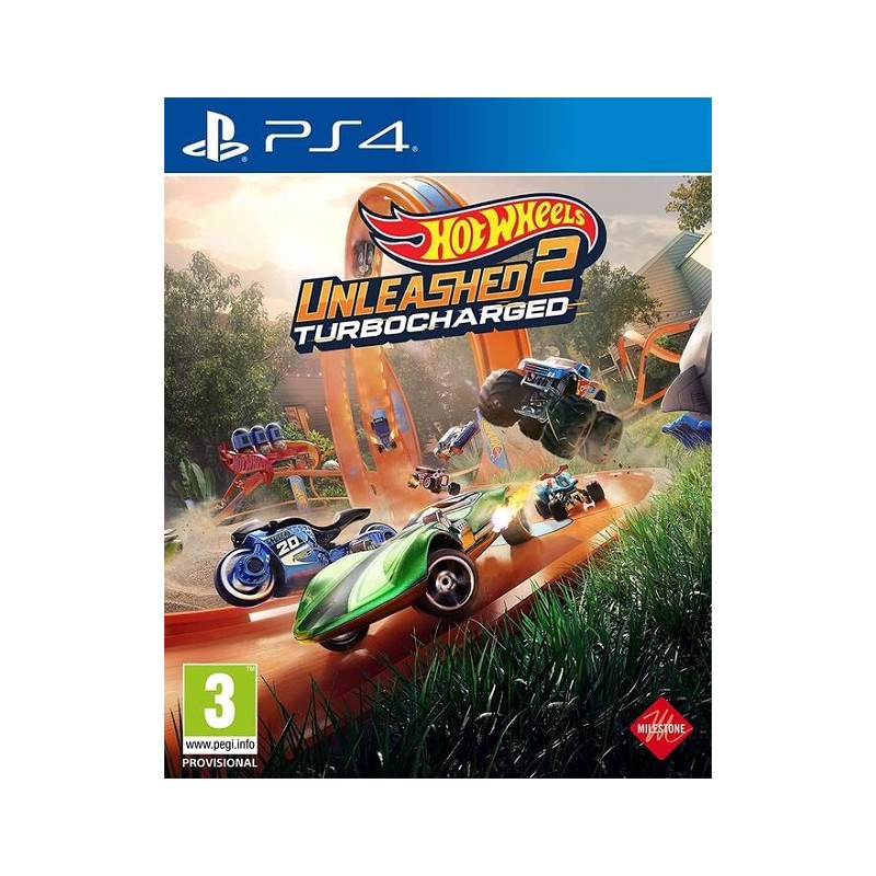 HOT WHEELS UNLEASHED 2 TURBOCHARGED PER PS4 NUOVO