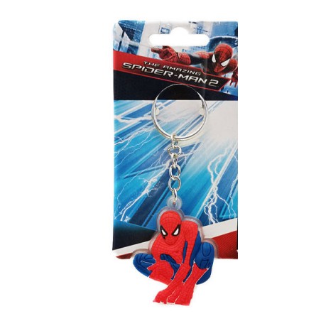 PORTACHIAVE THE AMAZING SPIDER-MAN 2 IN GOMMA MARVEL