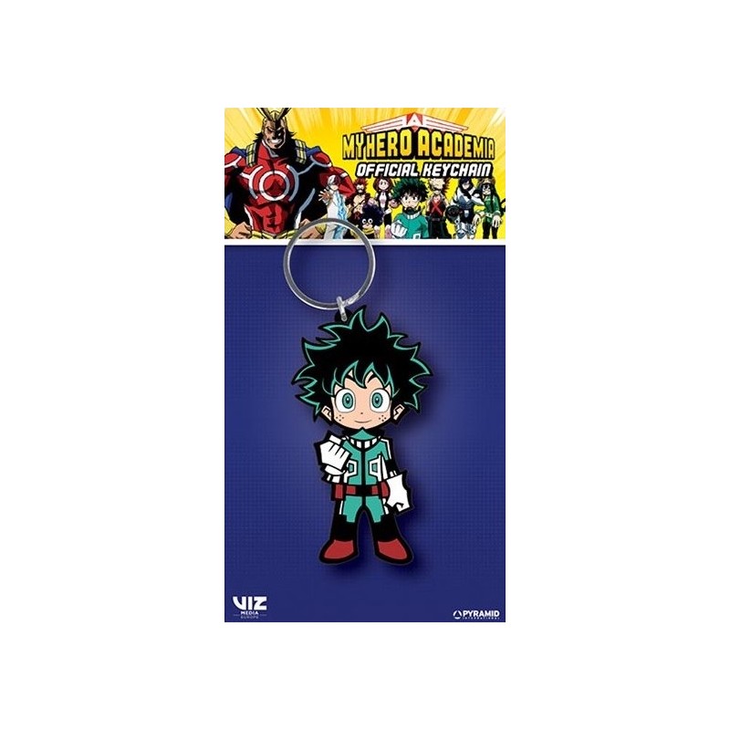 PORTACHIAVE IZUKU MIDORIYA MY HERO ACADEMIA IN GOMMA