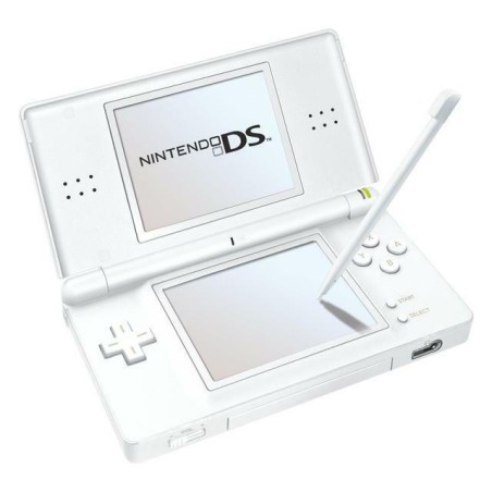 NINTENDO DS LITE BIANCO + CARICA BATTERIE - CONSOLE USATA