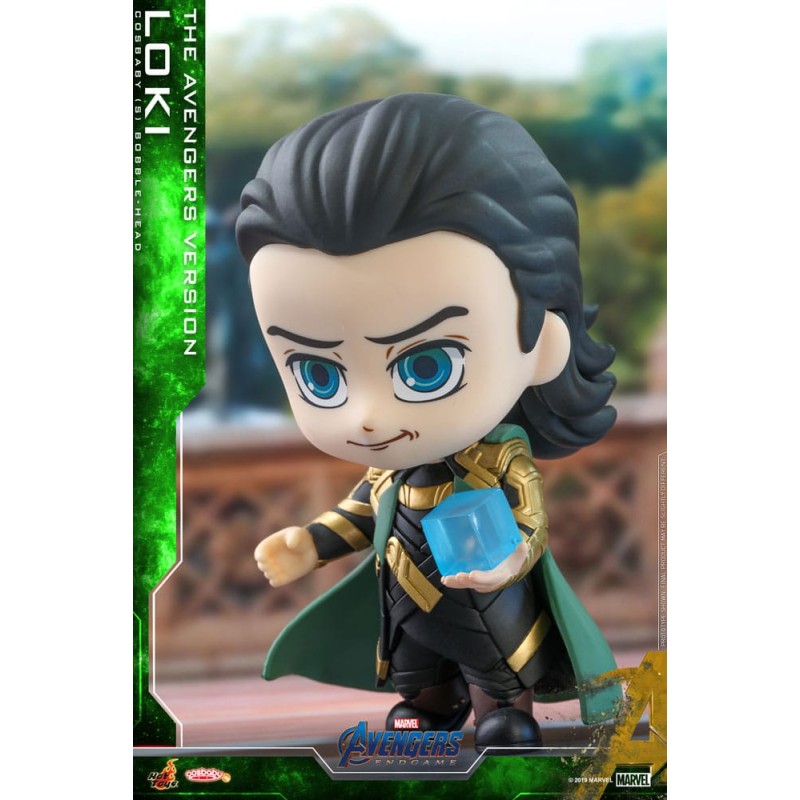 MARVEL AVENGERS ENDGAME COSBABY (S) MINI FIGURE LOKI PRISONER VERSION DA 10 cm