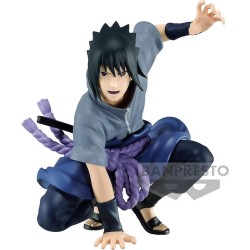 NARUTO SHIPPUDEN - PANEL SPECTACLE UCHIHA SASUKE STATUE BANPRESTO