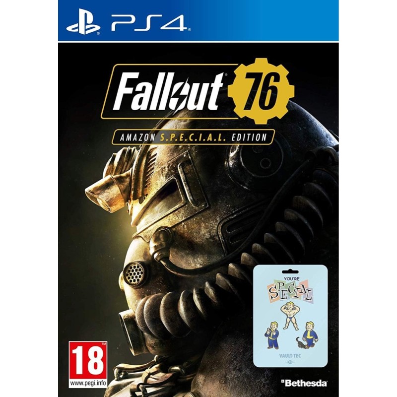 FALLOUT 76 AMAZON SPECIAL EDITION PER PS4 NUOVO