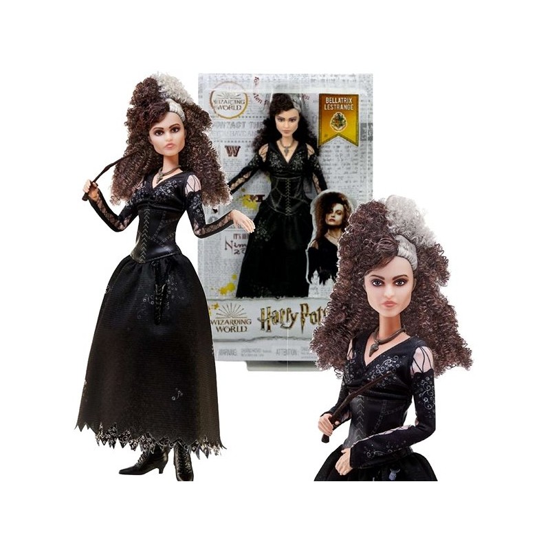 BELLATRIX LESTRANGE DOLL DI HARRY POTTER DA 30 CM