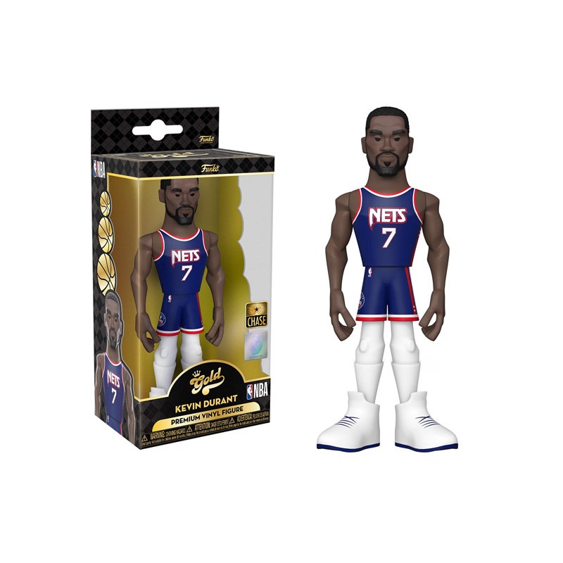 KEVIN DURANT FUNKO VINYL GOLD NBA FIGURES DA 13 CM CHASE EDITION