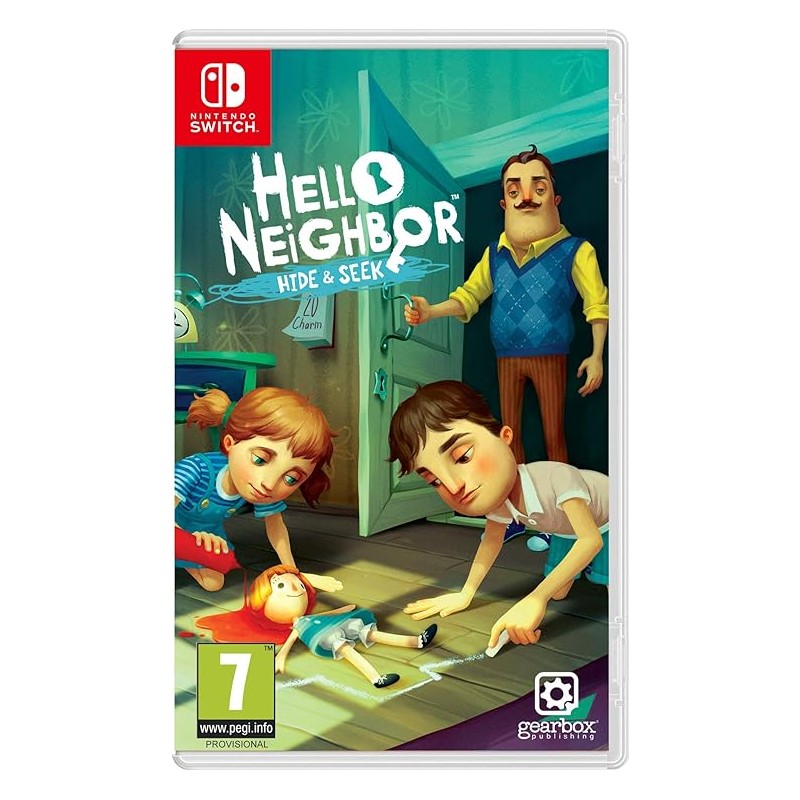 HELLO NEIGHBOR HIDE & SEEK PER NINTENDO SWITCH NUOVO