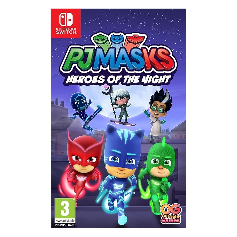 PJ MASKS EROI DELLA NOTTE PER NINTENDO SWITCH NUOVO