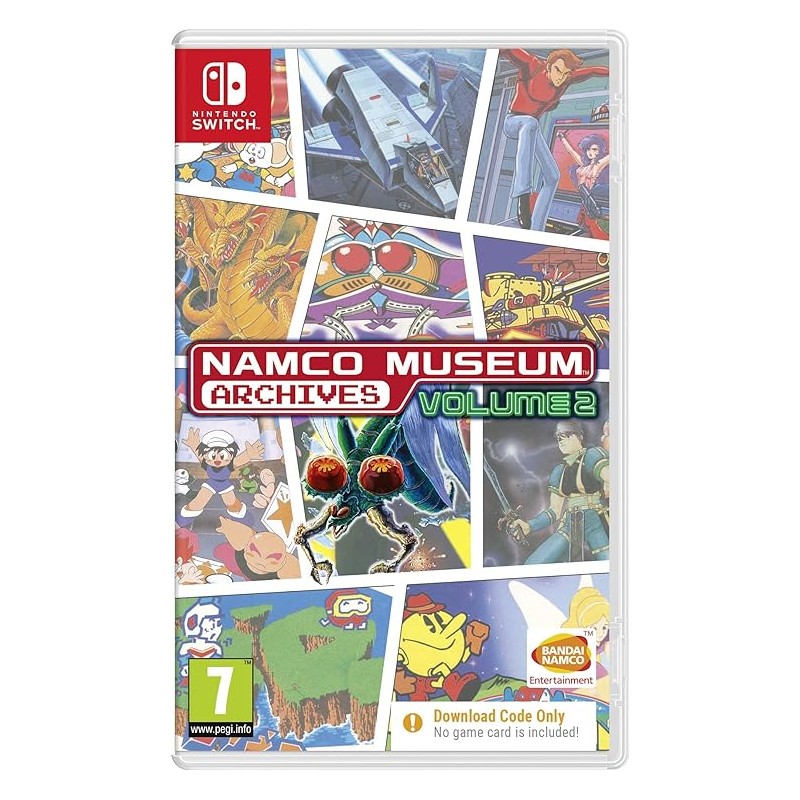 NAMCO MUSEUM ARCHIVES VOLUME 2 - CODICE DI DOWNLOAD PER NINTENDO SWITCH NUOVO