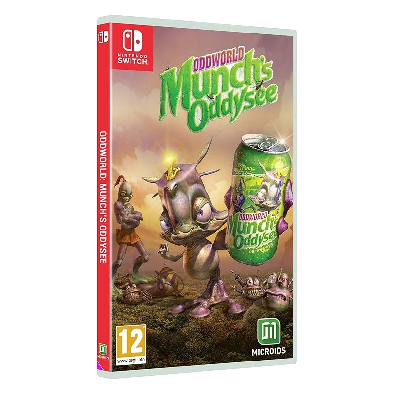 ODDWORLD MUNCH ODYSSEY PER NINTENDO SWITCH NUOVO