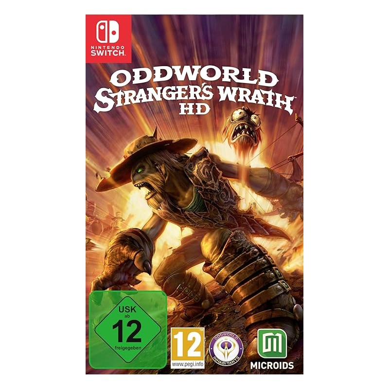 ODDWORLD STRANGER'S WRATH HD PER NINTENDO SWITCH NUOVO