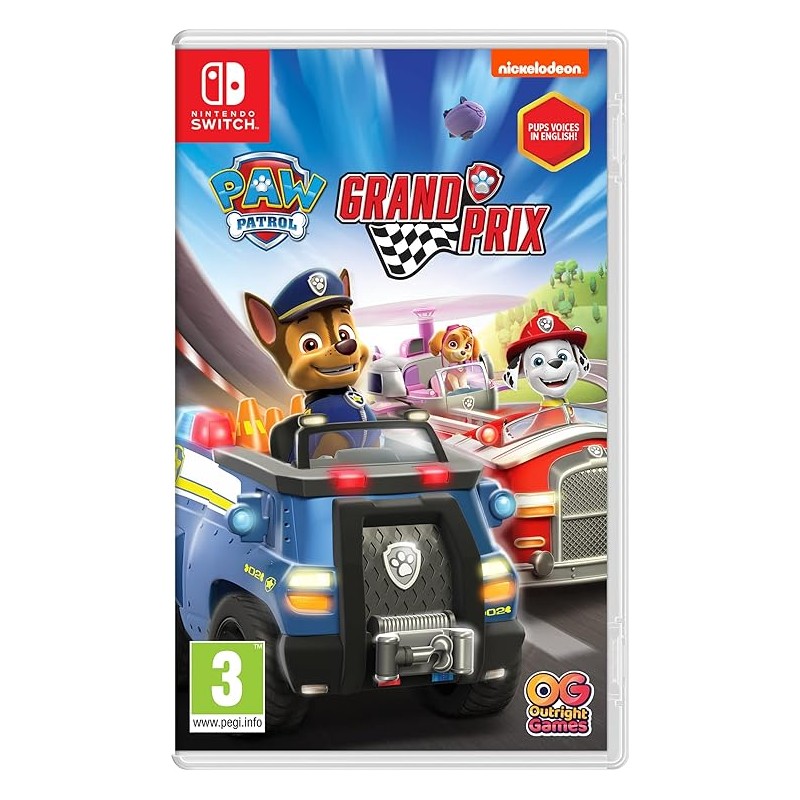 PAW PATROL GRAND PRIX PER NINTENDO SWITCH NUOVO