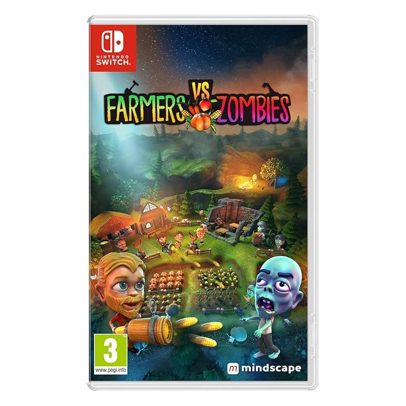 FARMERS VS ZOMBIES PER NINTENDO SWITCH NUOVO