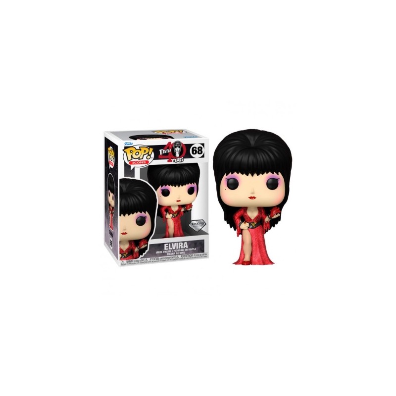 ELVIRA 40 YEARS FUNKO POP 68 DIAMOND SPECIAL EDITION