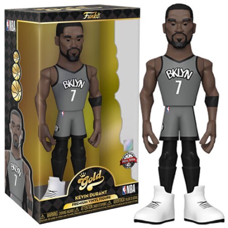 KEVIN DURANT FUNKO VINYL GOLD NBA FIGURES SPECIAL EDITION DA 30 CM