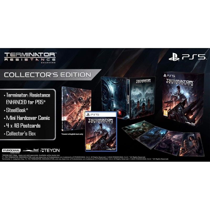 TERMINATOR RESISTENCE ENHANCED COLLECTOR PS5 NUOVO