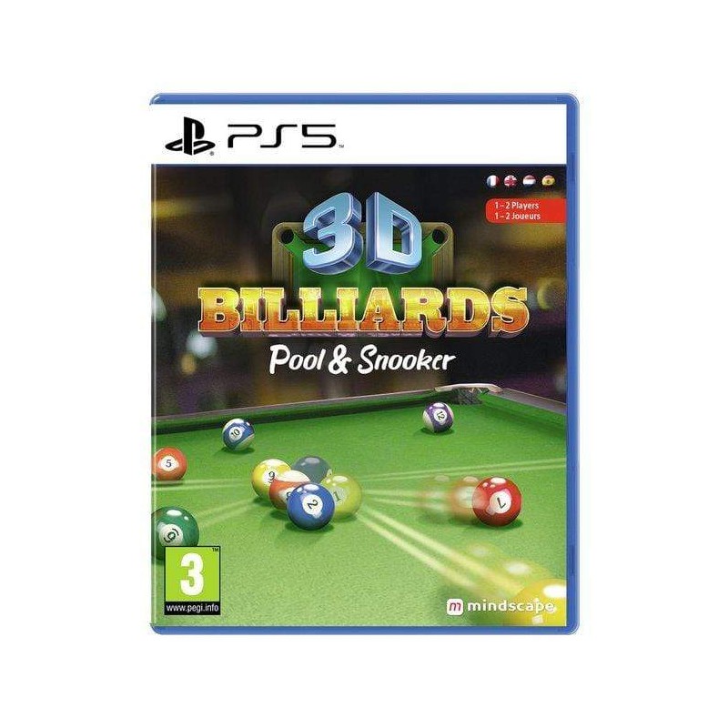 3D BILLIARDS: POOL & SNOOKER PER PS5 NUOVO