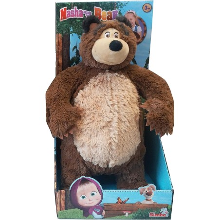 PELUCHE ORSO DI MARSHA & ORSO 40 CM