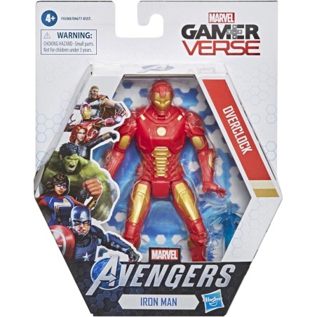 IRON MAN AVENGERS OVERLOCK HASBRO 15 CM