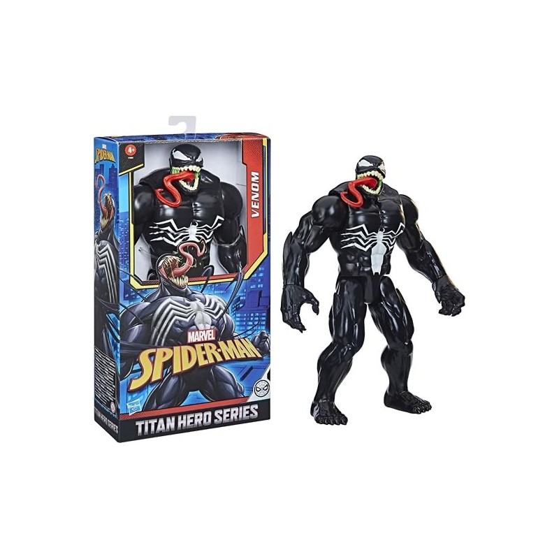 VENOM SPIDER MAN MARVEL HASBRO DELUXE 30 CM