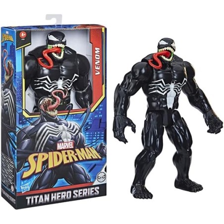 VENOM SPIDER MAN MARVEL HASBRO DELUXE 30 CM