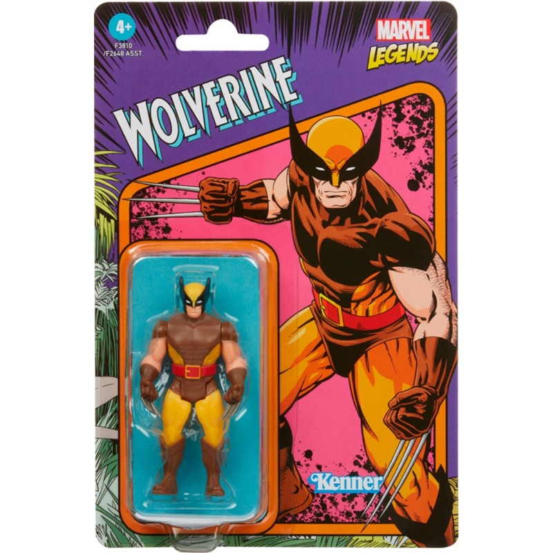 WOLVERINE MARVEL LEGEND HASBRO RETRO 375 COLLECTION