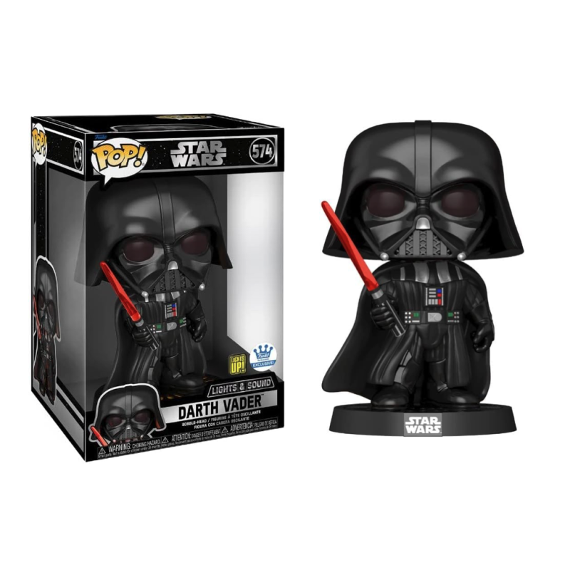 DARK VADER STAR WARS CON LUCI E SUONI EXCLUSIVE FUNKO POP 574