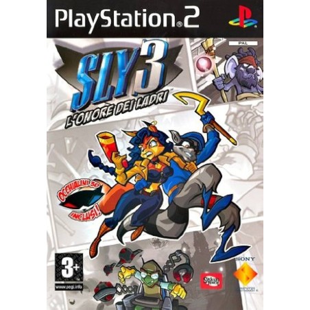 SLY 3 L'ONORE DEI LADRI PER PS2 USATO