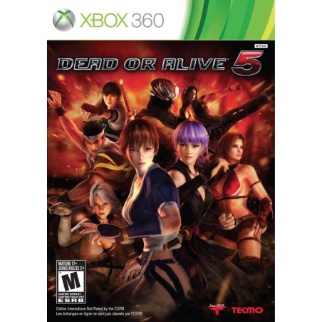 DEAD OR ALIVE 5 XBOX 360 NUOVO