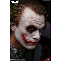 THE DARK KNIGHT STATUE 1/4 HEATH LEDGER JOKER REGULAR EDITION 52 CM QUEEN STUDIOS